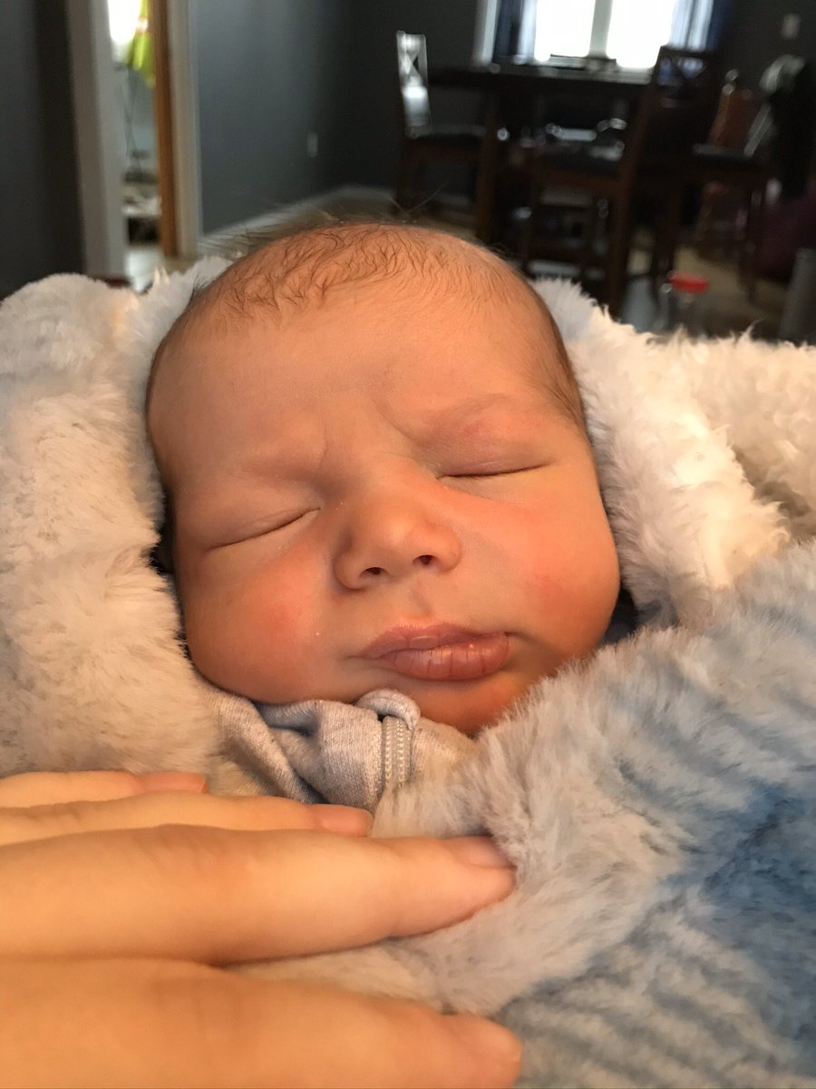 Has fully perfected the cranky face
♥️ my sweet boy