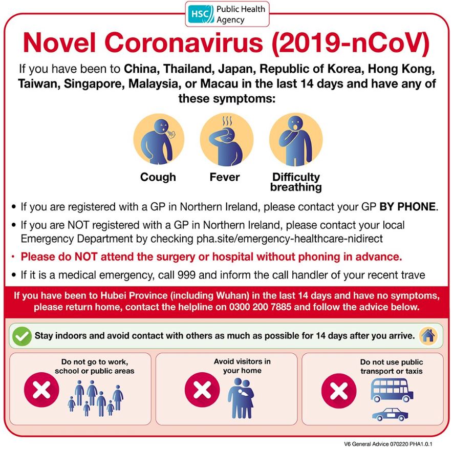 For more information on #Coronavirus visit pha.site/Coronavirus This is an evolving situation and we will provide updates and further guidance as required.