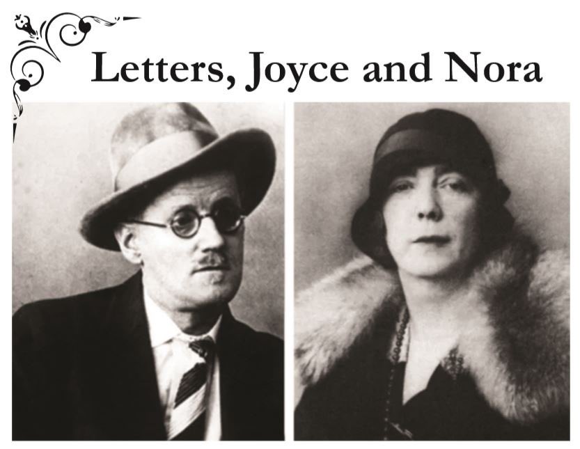 🍸LETTERS JOYCE &amp; NORA🍸

Launching Valentine's Day, Friday 14th at 5.30pm. Town Hall Theatre 

Group exhibition of artworks by local and international artists exploring the love letters from James Joyce to Nora Barnacle.
 
Guest speaker Brian Arkens, professor of classics, NUIG.