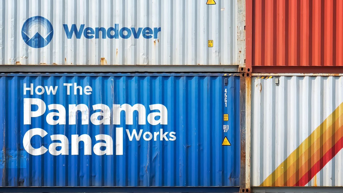 youtu.be/KgsxapE27NU Great video about Panama channel operation, made by  <a href="/wendoverpro/">Sam (from Wendover)</a>! Panama is crucial for international #shipping! 
#shipping #logistics #export #shippingcompany  #maritimeindustry #maritime