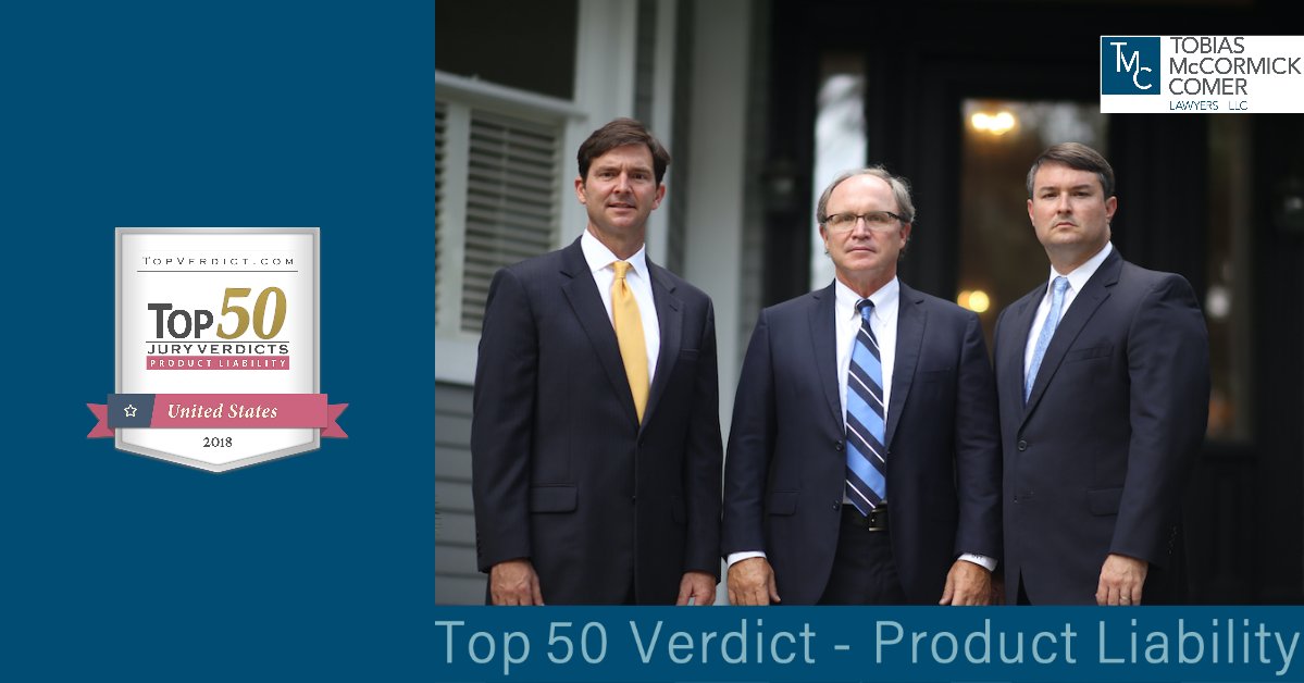 TMCLawyers were recently designated as Top 50 US Jury Verdict for a 2018 Product Liability trial.
Check it out here->>bit.ly/3bpRrsr
#TMCLawyers #defectiveproducts #topverdicts #personalinjury