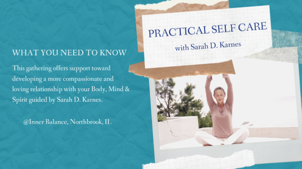 EngagingSpeake2's tweet photo. This gathering offers support toward developing a more compassionate and loving relationship with your Body, Mind, and Spirit, guided by Sarah Karnes. 
Wednesday, February 12 at 7pm! 
Register Now: https://t.co/OMPOUJOSgn

#engaging #speakers #workshop #selfcare #networking https://t.co/Na8P6Uv6N5