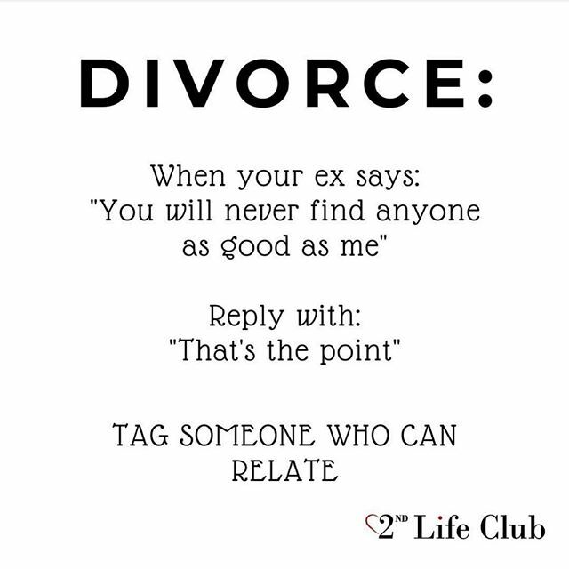 SecondLifeClub's tweet image. This quote reminds me of Meghan Markle's ex-boyfriend comment that she will never find anyone as good as him...and we all know how her story ends!

Oftentimes I see the opposite with divorce.  It is not uncommon for your partner to find a person that wil… ift.tt/2X3AcEJ