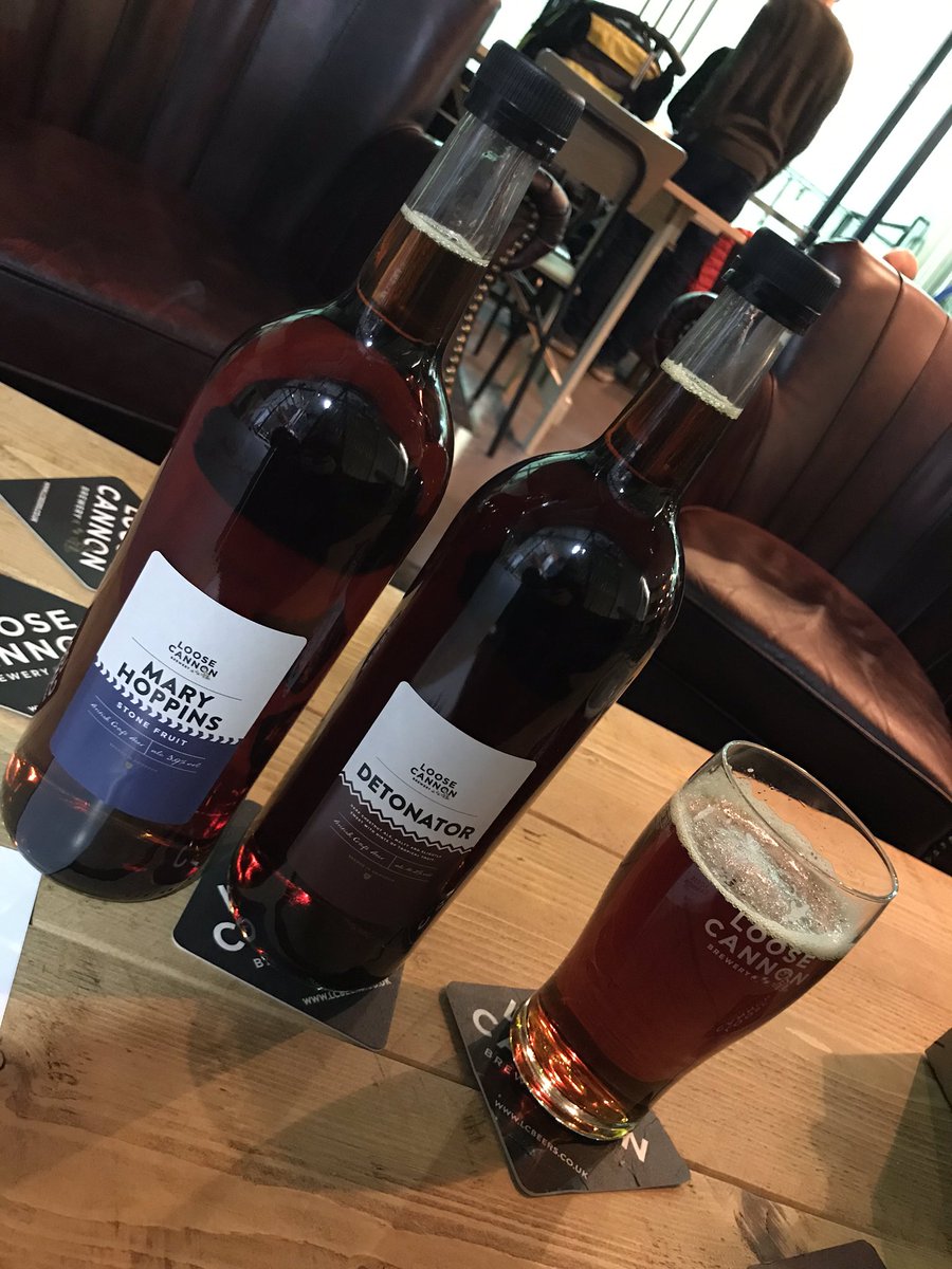 <a href="/LooseCannonBeer/">Loose Cannon Brewery</a> loving the new taproom. One for now, and something for the weekend!