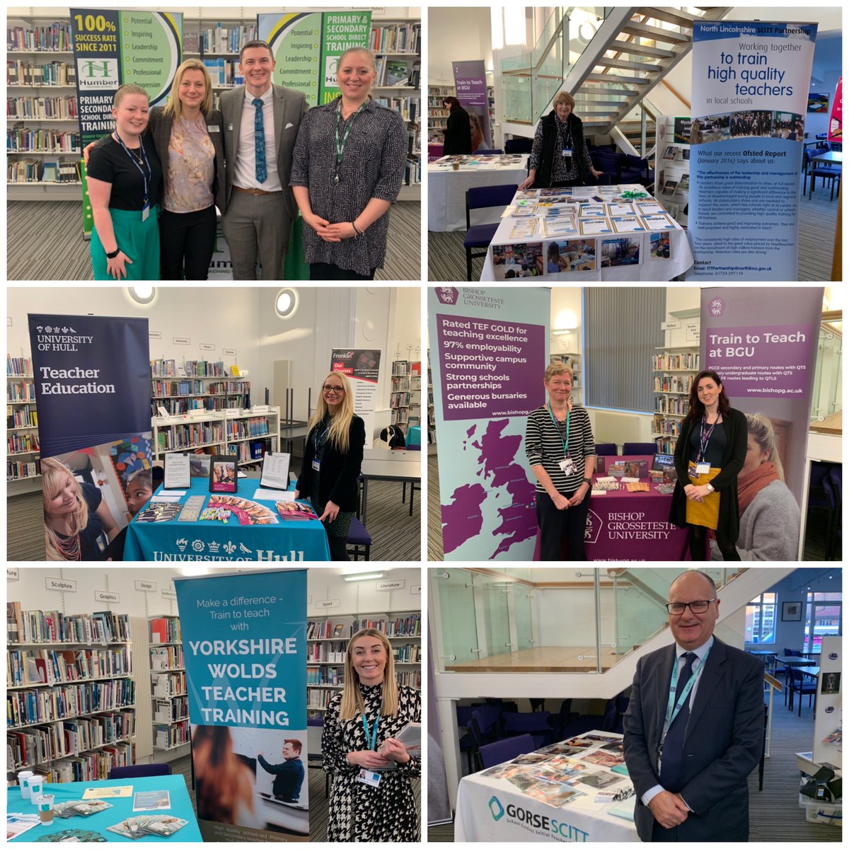 HumberTeaching's tweet photo. #EventDone 👌🏻 Thank you to all the stall holders, people who visited and @FranklinGrimsby for hosting such a fantastic event. We hope that you have gained detailed information on how to apply to be a teacher within #HullAndHumber #BeTheDifference #ITT #TrainToTeach https://t.co/7WmXunNE1z