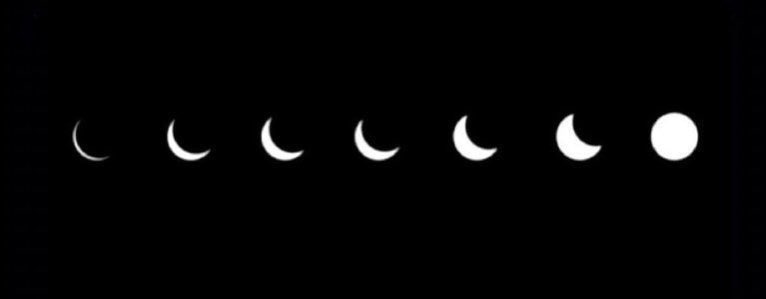 A__2019__L's tweet photo. مراحل اكتمال القمر من الهلال الى بدر

وفي الصورة الاخرى القمر ثابت في كماله

@irx_9 
ادب
اخلاق
حساب مميز  من الاخر https://t.co/Kyg3TiMwb2