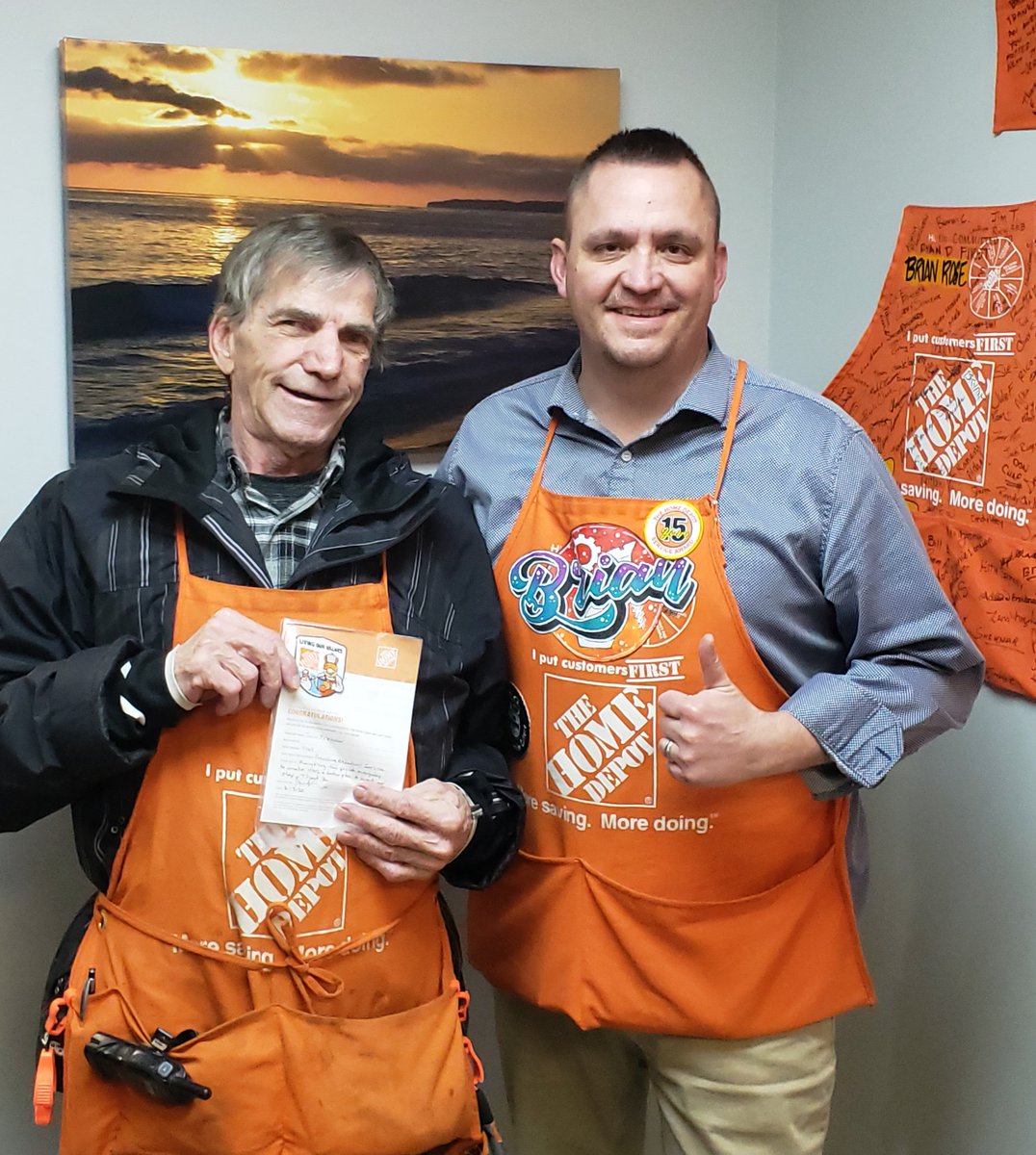 Congratulations to a fantastic associate who takes pride in providing outstanding customer service everyday.
