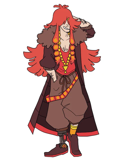 Pokemon Shield Gijinkas(3/6)

Corey-Centiskorch-He/him-Quiet nature-Nods off a lot-A real chill dude to hang out with, he loves doing outdoorsy activities. He's not great with most people but is a sweetheart to those that are close to him.
#swsh #pokemongijinka 