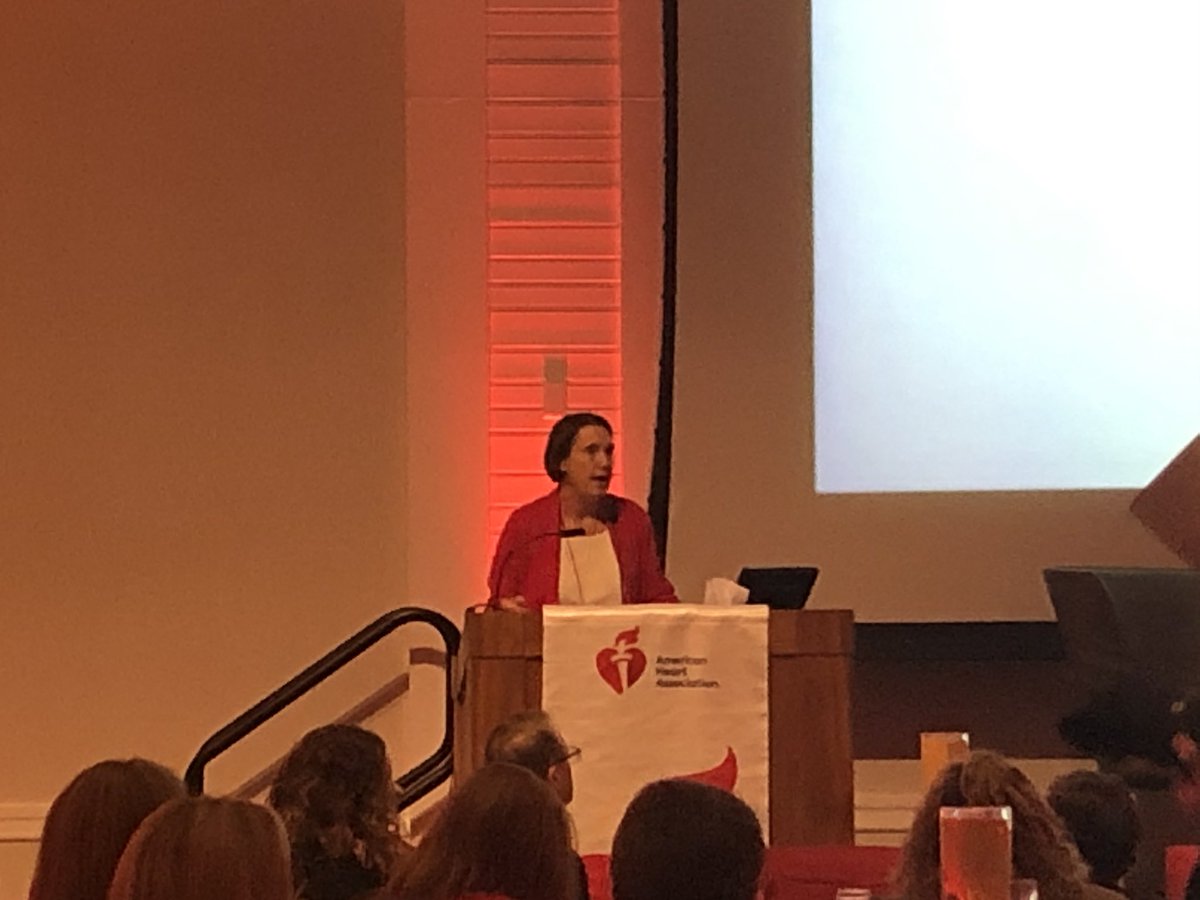 EllenFlaherty5's tweet photo. Dr Sally Kraft rockin it at the Go Red For Women American Heart Association Lunch https://t.co/xysG4rnLcS