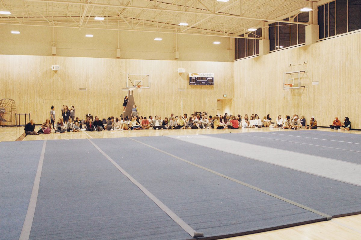 SEUcheerteam's tweet photo. Flashing back to nationals week and realizing how many supporters we have out there ๐๐
#SEUcheer #stedwardsuniversity
#stedwardsu #collegecheer
#FearTheGoat #seualumni
#ucacollegenationals https://t.co/CTqZkF6Tiw