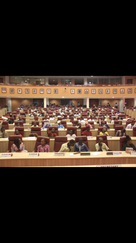 sam_animashaun's tweet photo. The @abujamodelun conference had over 400 participants as delegates, observers, and guests. the conference was a huge success, @UNICLagos @UNDPNigeria @RonKayanja @NigeriaMFA
#AIMUN@5
#ExperienceAIMUN
#Globalgoals https://t.co/MeycbgfHC0