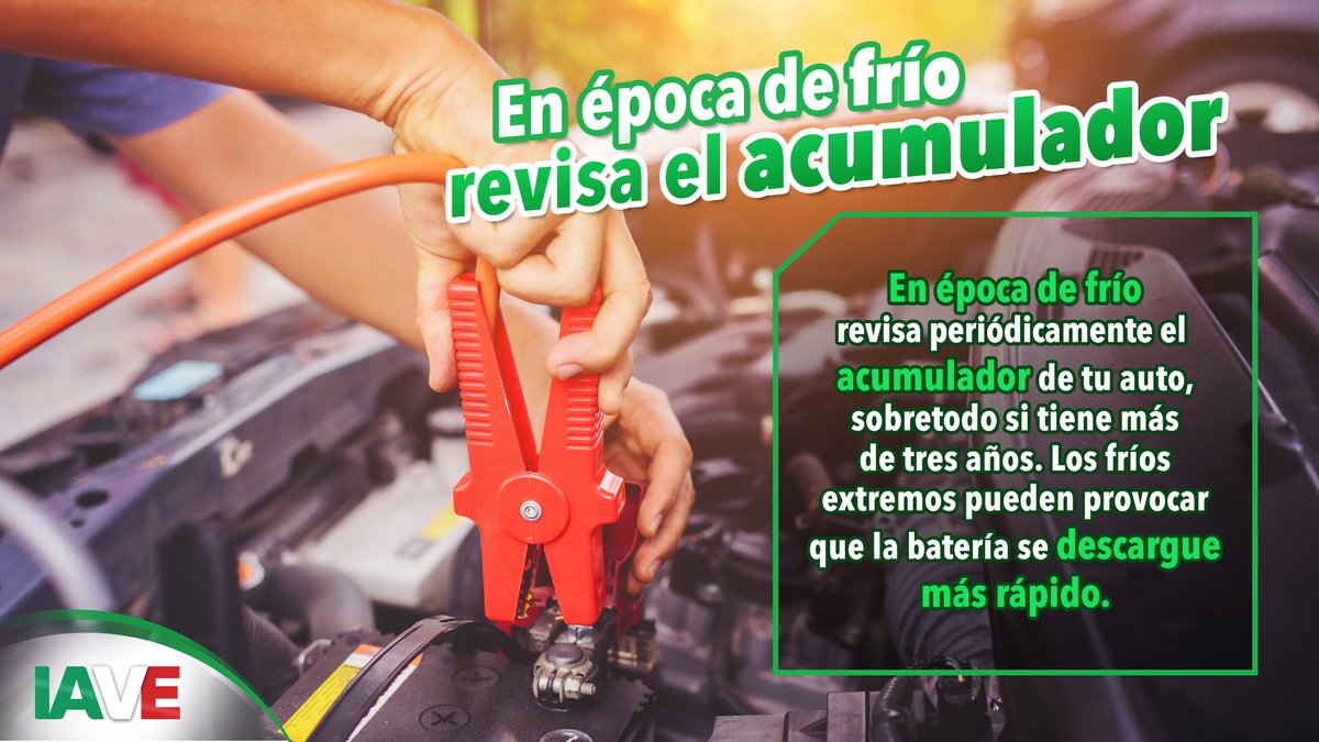 Viaja seguro, revisa periódicamente tu auto.
#EsSeguro #TagIAVE