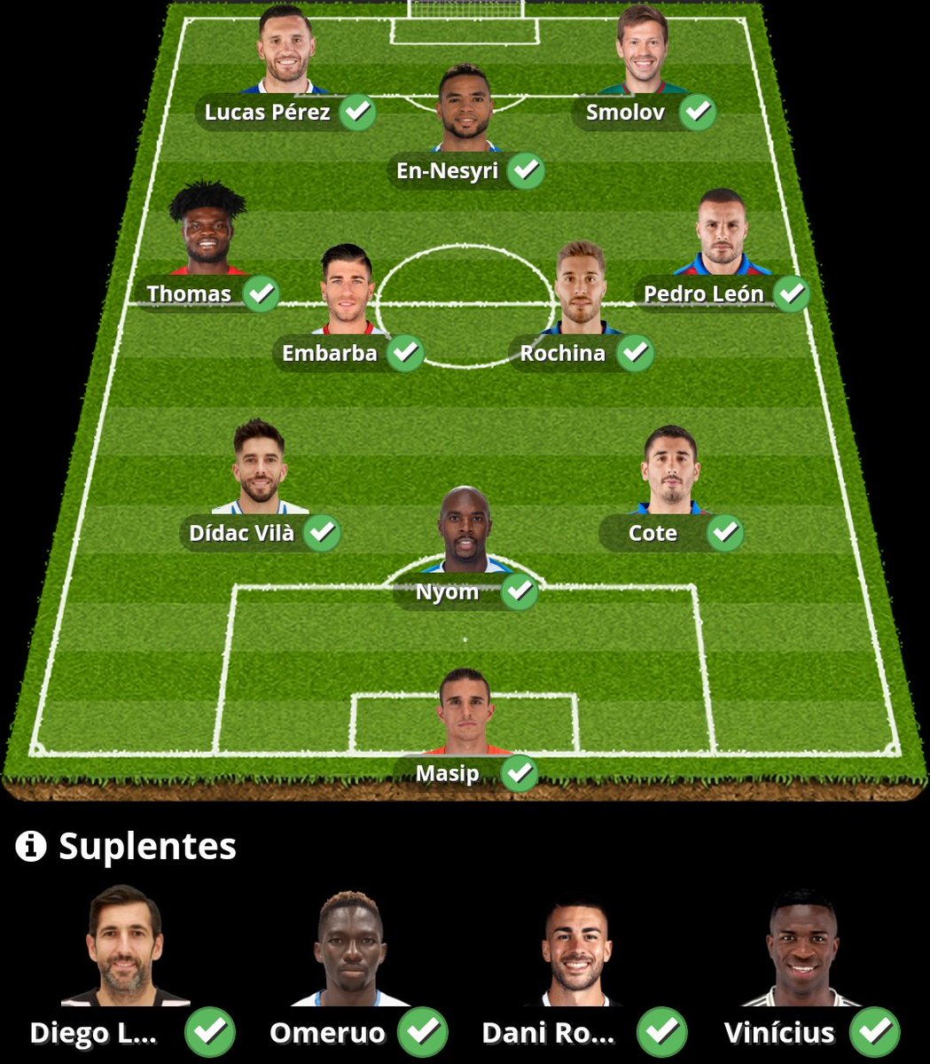 Guti: "Estrenamos once tras las últimas incorporaciones. Seguro que el experimento de jugar con tres arriba sale bien. Necesitamos gol."