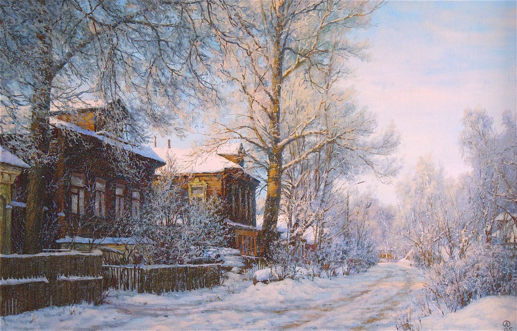 Пейзажи художник Олег Анастасов