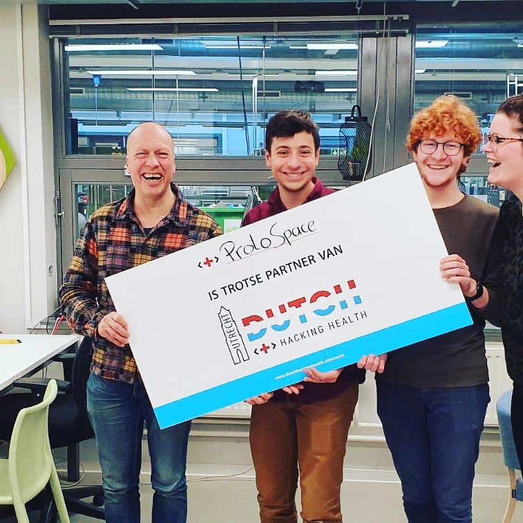 #Protospace is trotse partner van de zorghackaton van 2020: Dutch Hacking Health Utrecht. Interesse om partner te worden? Neem contact op met hackinghealth@umcutrecht.nl #protospace #hackinhealth #innovatieindezorg