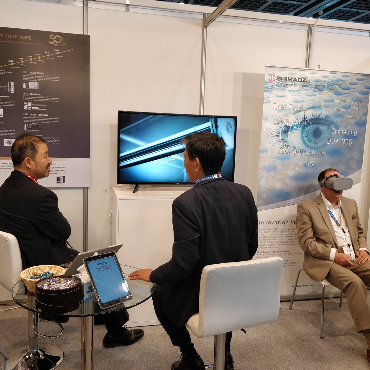 Shimadzu_mea's tweet photo. It's been an incredible week at #Medlab2020. Many thanks to all those who visited us, we look forward to supporting your #clinicalresearch needs with our advanced analytical instruments.

And kudos to the #Shimadzu team for all your efforts!

#mymedlab #medlab #MedlabME https://t.co/CU28ejxegt