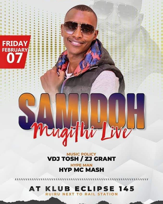 CrossEntSounds's tweet photo. Tonight @SamSamido performs at Club Eclipse 145. Stage and lights by @CrossEntSounds
#Samidoh
#Mugithi
#Ruiru https://t.co/hxXKPFxatU