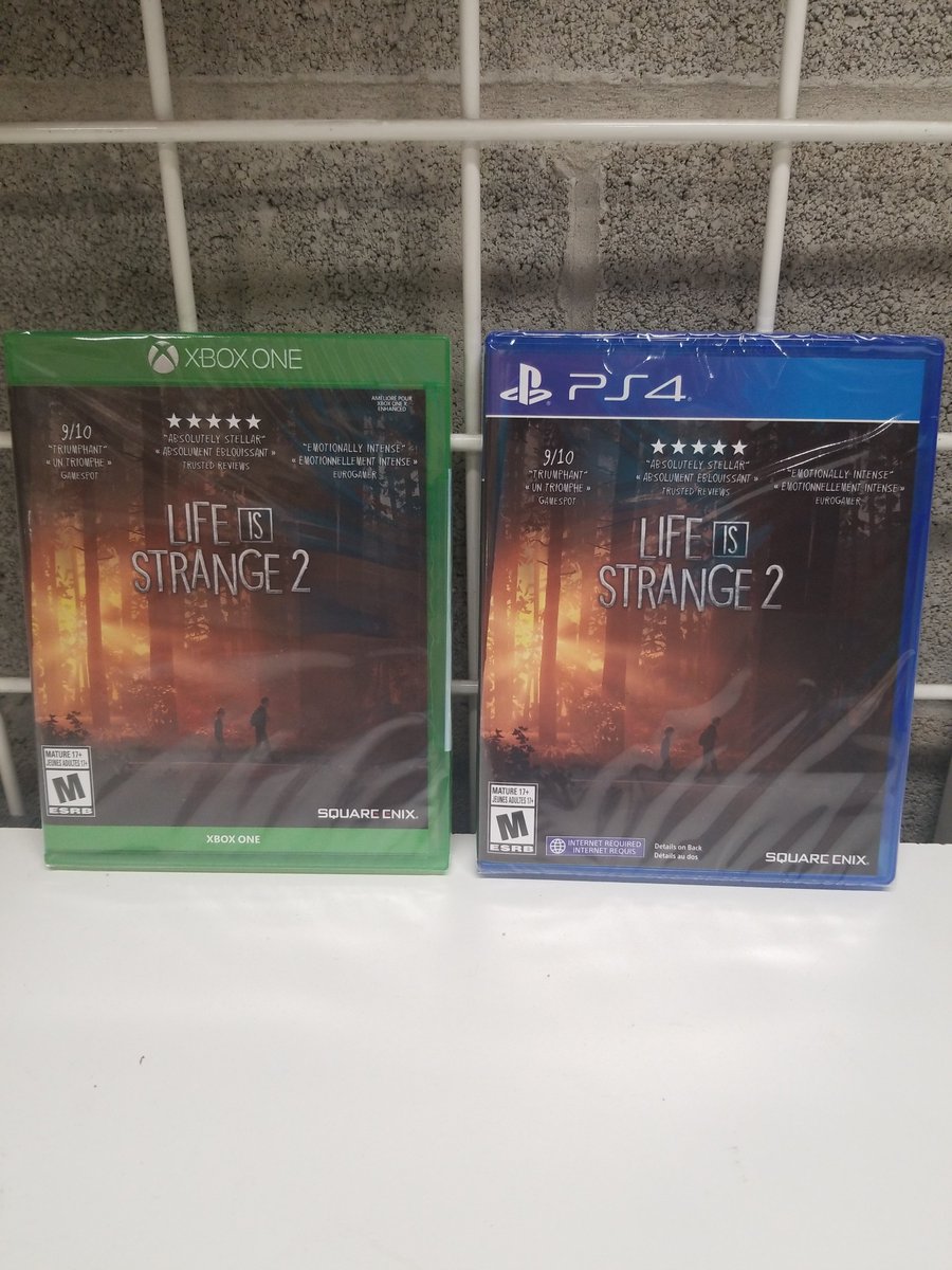 VideoGamesPlus_'s tweet photo. NEW RELEASES AND IMPORT RESTOCKS
Code Realize Guardians of Rebith - NSW
Life is Strange 2 - PS4 & XB1
KEMCO RPG Omnibus - nsw import
Maitetsu pure station - nsw import
FF7 & 8 BUNDLE - NSW IMPORT
#vgpnewreleases #VGPIMPORTS #ps4 #nintendoswitch #SWITCHCORPS https://t.co/HbY6YoiNiG