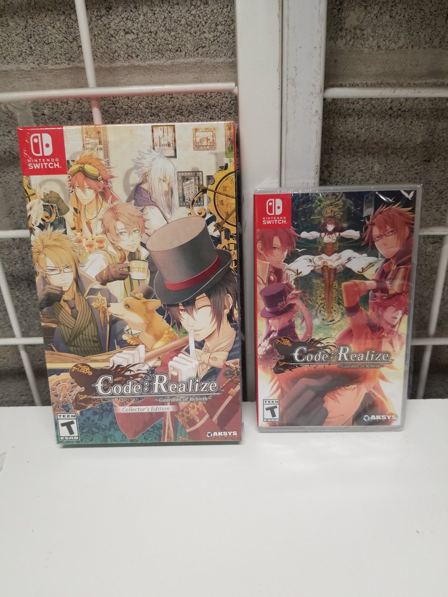 VideoGamesPlus_'s tweet photo. NEW RELEASES AND IMPORT RESTOCKS
Code Realize Guardians of Rebith - NSW
Life is Strange 2 - PS4 & XB1
KEMCO RPG Omnibus - nsw import
Maitetsu pure station - nsw import
FF7 & 8 BUNDLE - NSW IMPORT
#vgpnewreleases #VGPIMPORTS #ps4 #nintendoswitch #SWITCHCORPS https://t.co/HbY6YoiNiG