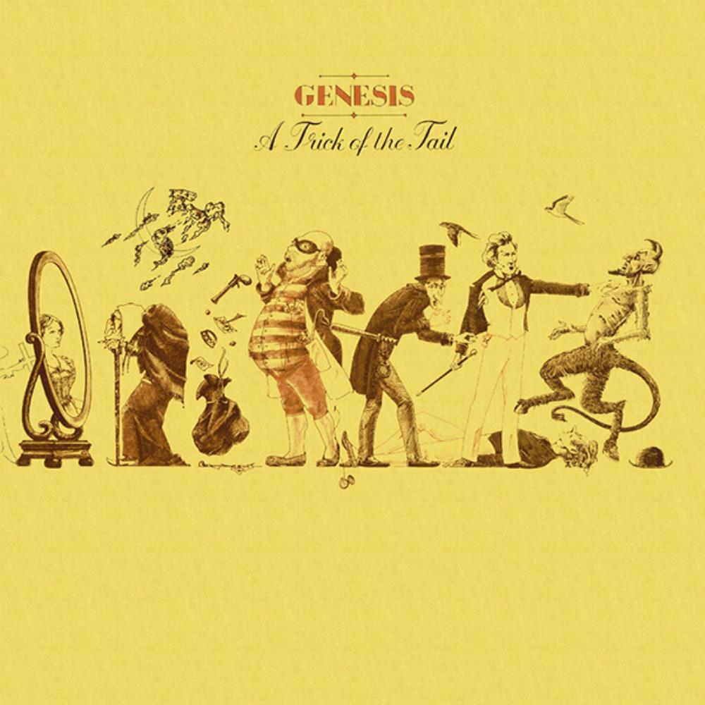 WorldofGenesis's tweet photo. In February 1976, #Genesis released Trick of the Tail. It was the band’s first without #PeterGabriel and first with #PhilCollins as lead singer. What’s your favorite track? @genesis_band @PhilCollinsFeed @tonybanksmusic @officialmatm @HackettOfficial #classicrock https://t.co/lnB6KK4mZg