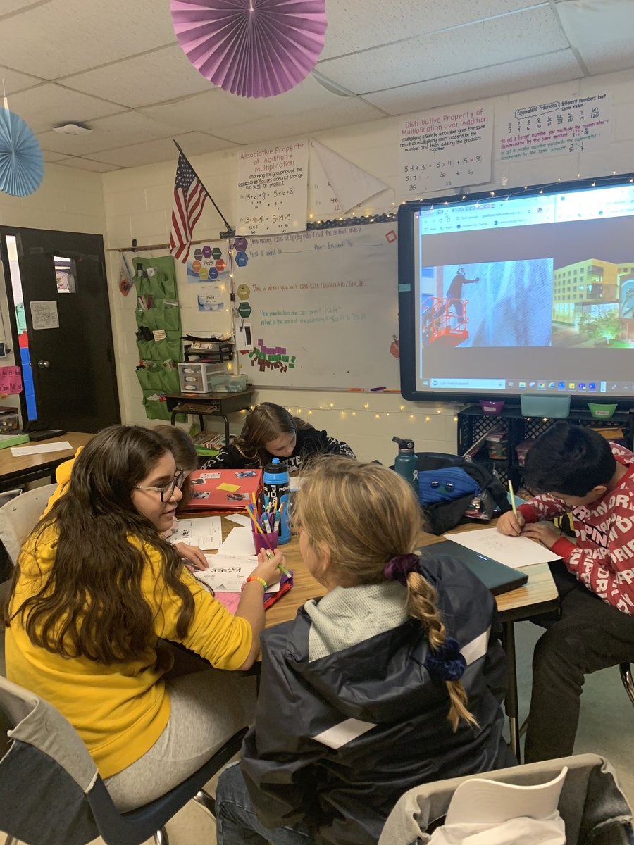 MrsJillMcNally's tweet image. 3 Act Task with fine arts influence. Learning about murals, square feet and how much paint needed. #MrsMcNallys5th #bestpractices #relevantmath @OGESeagles @CherokeeSchools @mgrant_ils