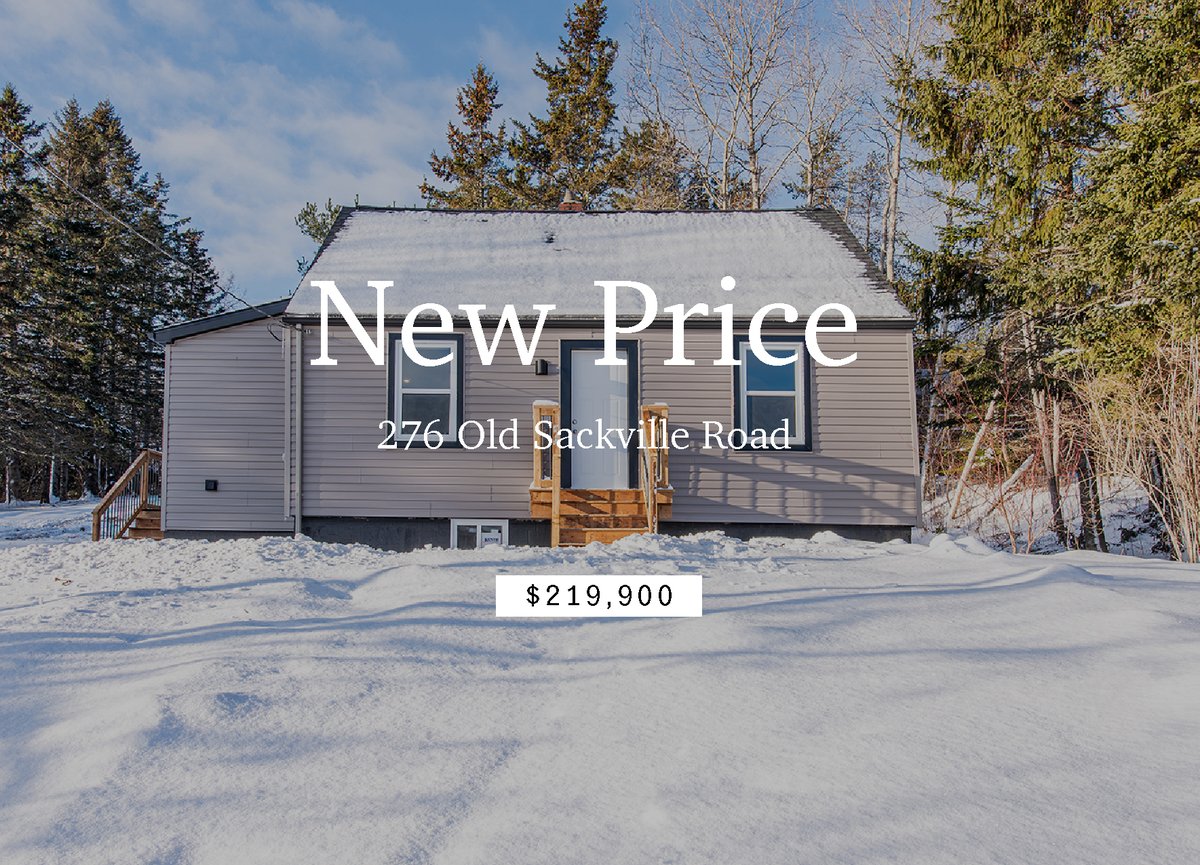 This home already had incredible value and now it’s even more affordable with a new price of $219,000! Call Logan today at 902.830.2504 to schedule a private showing.

parachuterealty.ca/index.php/List…