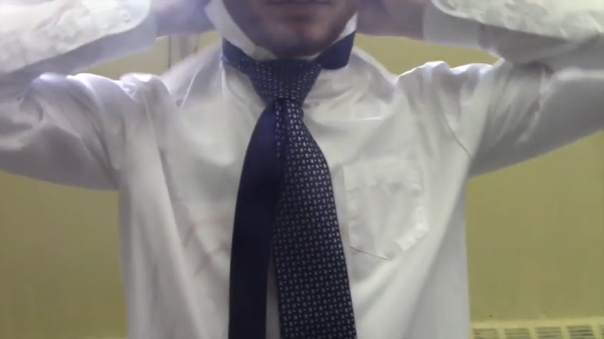 RyanWjps's tweet photo. Wanna learn how to tie a tie like this? Catch Mikayel’s tutorial and more on The Highlight episode 14! #WJPSNews link in bio https://t.co/IAj6aZFl6e
