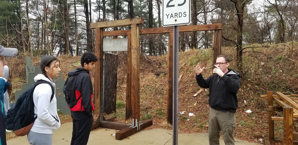 FHS LYNX scholars interested in law enforcement explored the Charles V.   Main Training Facility. They discussed how instructors train Cadets from different agencies and instill life long skills to serve our communities. <a href="/CadetsPrincipal/">David Franceschina</a> #OneTeamFHS