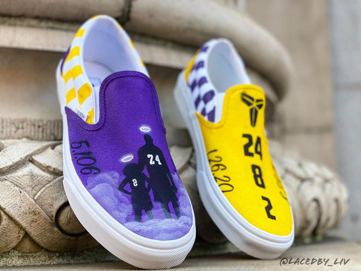 kobe bryant custom vans