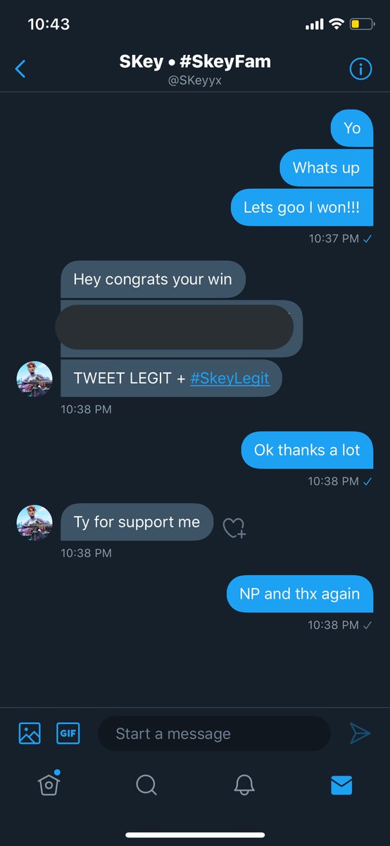 _boostt's tweet photo. Won a giveaway from @SKeyyx #SkeyLegit !! https://t.co/h3EiAu2UrQ