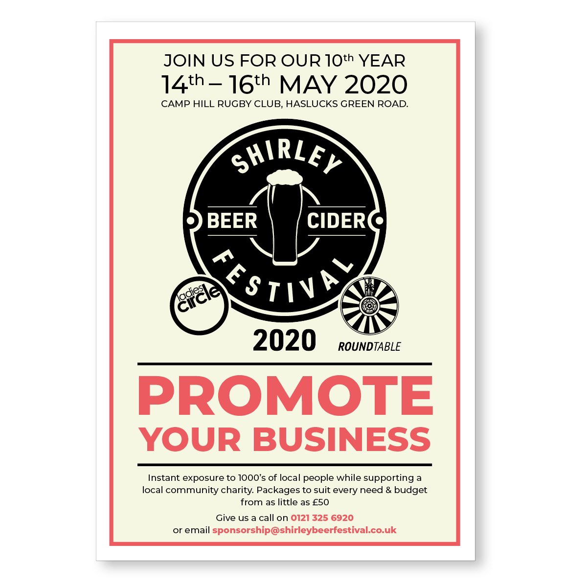 A collection of feel good charity design work for the brilliant <a href="/ShirleyBeerFest/">Shirley Beer & Cider Festival</a> working with the fun guys from <a href="/ShirleyTable/">Shirley Round Table</a> 

If you’ve never been, you’re missing out. 🍻

#solihull #Shirley #beerfest #shirleybeerfest20 #design #brum #birminghamdesigner