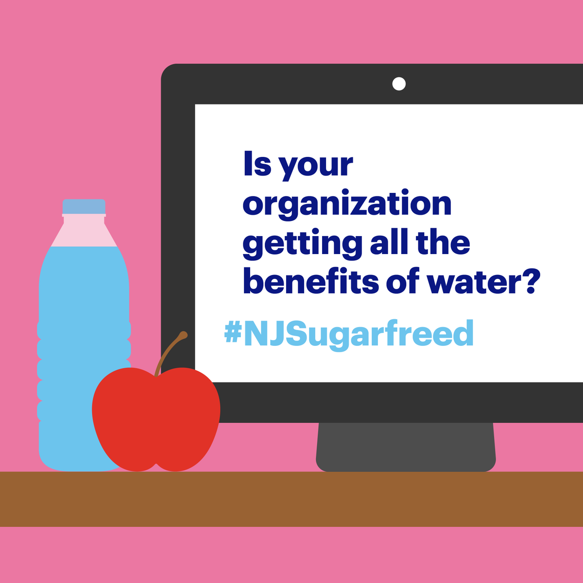 NJSugarfreed's tweet photo. You've optimized your communications, workflows, strategies, and more. But have you optimized your hydration? It's fundamental to keeping everything *flowing* at work, home, and beyond. #puns #truth #watercoolerhumor https://t.co/iK1CYKVeUr