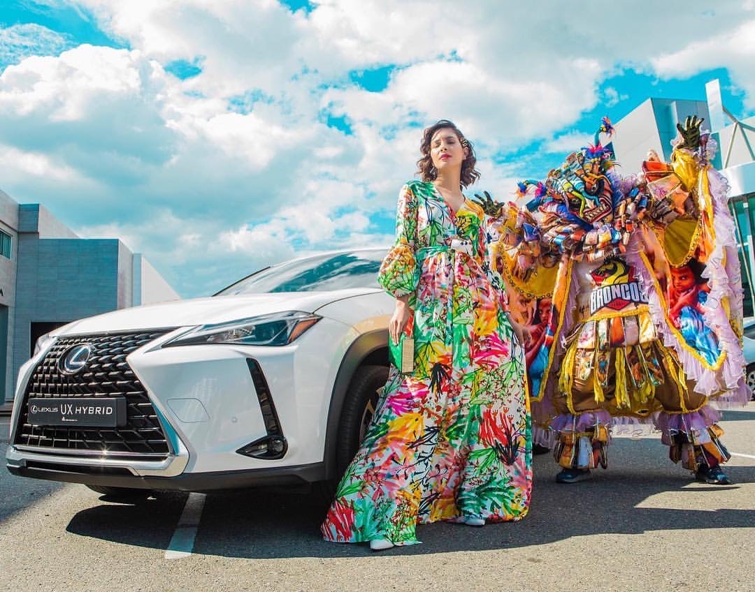 Lexus_rd's tweet image. Celebramos el Carnaval al estilo Lexus junto a @HelenBlandino. ¡Tradición Dominicana! #ExperienceAmazing #LexusExperience #LexusUX