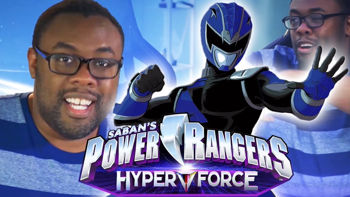 Eddie played by Andre Meadows – Power Rangers Hyperforce, Blue Ranger (2017-18)  #BlackHistoryMonth  