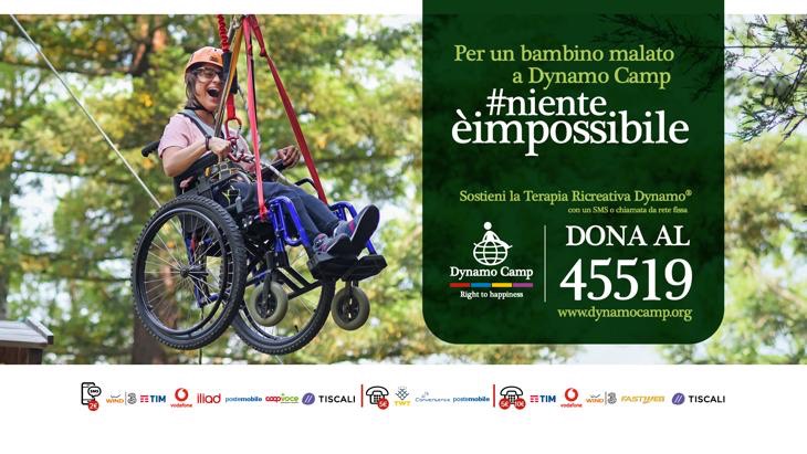 Un SMS solidale al 45519 per sostenete il diritto alla felicità dei bambini malati - vivereperraccontarla.com/dynamo-camp-sm…