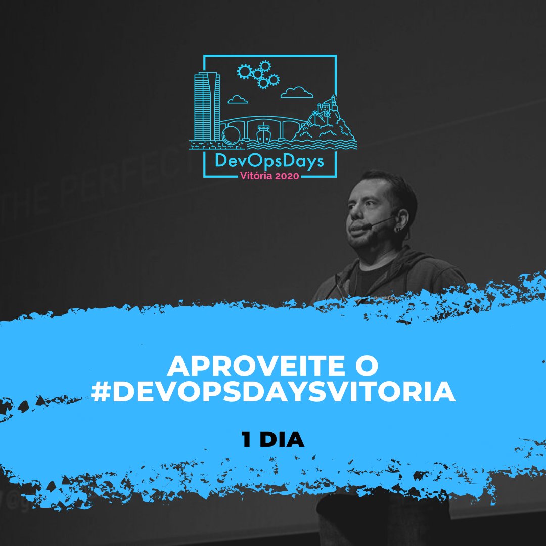 devopsdaysvix's tweet image. É amanhã! Aproveite o evento e não se esqueça, hoje a noite tem Rock the Beach, no Barlavento, a partir das 20h. 

#devopsdaysvitoria #devopsdaysdeverao
