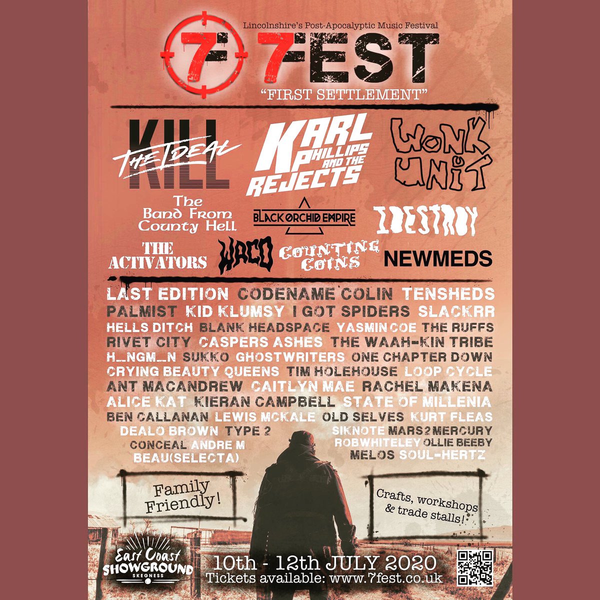 WacoBandUK's tweet photo. Absolutely stoked to be rockin’ 7Fest in Skegness on Friday 10th July!
#WacoFamily #Skegness #7fest #Waco #HumanMagic #WacoBand #July #England https://t.co/3SaxFDOgIA