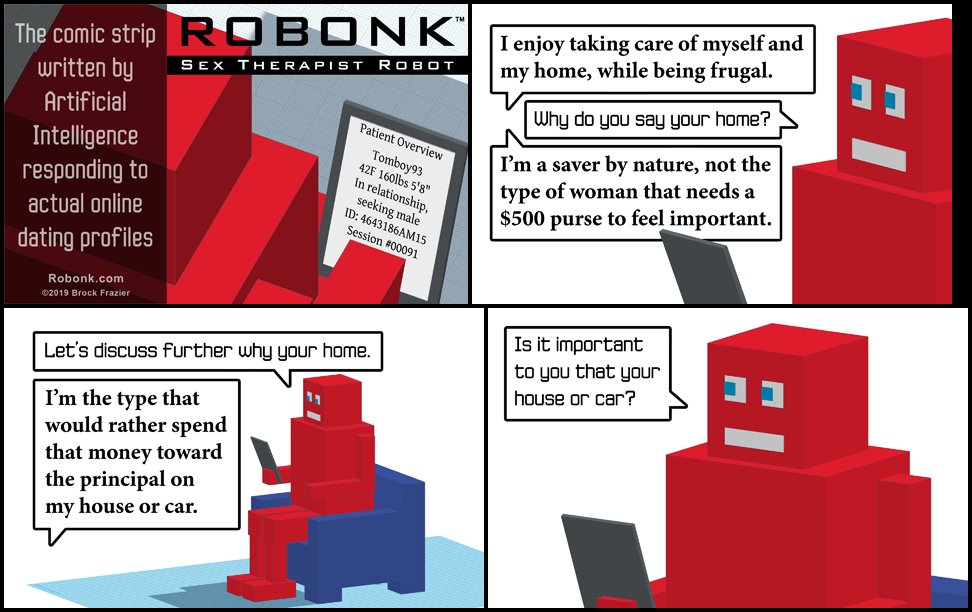 iRobonk's tweet photo. #ai + #onlinedating = #comics // #Female #InRelationship #SeekingMale #over40 #5foot8 #Nebraska | #webcomics #00091 https://t.co/SsZHxKUhcm