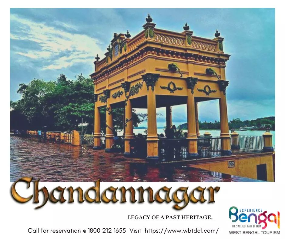 Explore stunning heritage architecture in The Strand- a tree-shaded promenade along the river Hoogly, in the beautiful erstwhile French colony, Chandannagar.
#experiencebengal #travelbengal #tourismbengal 
#stayinbengal #beautifulbengal #gobengal #chandannagar #thestrand #wbtdc