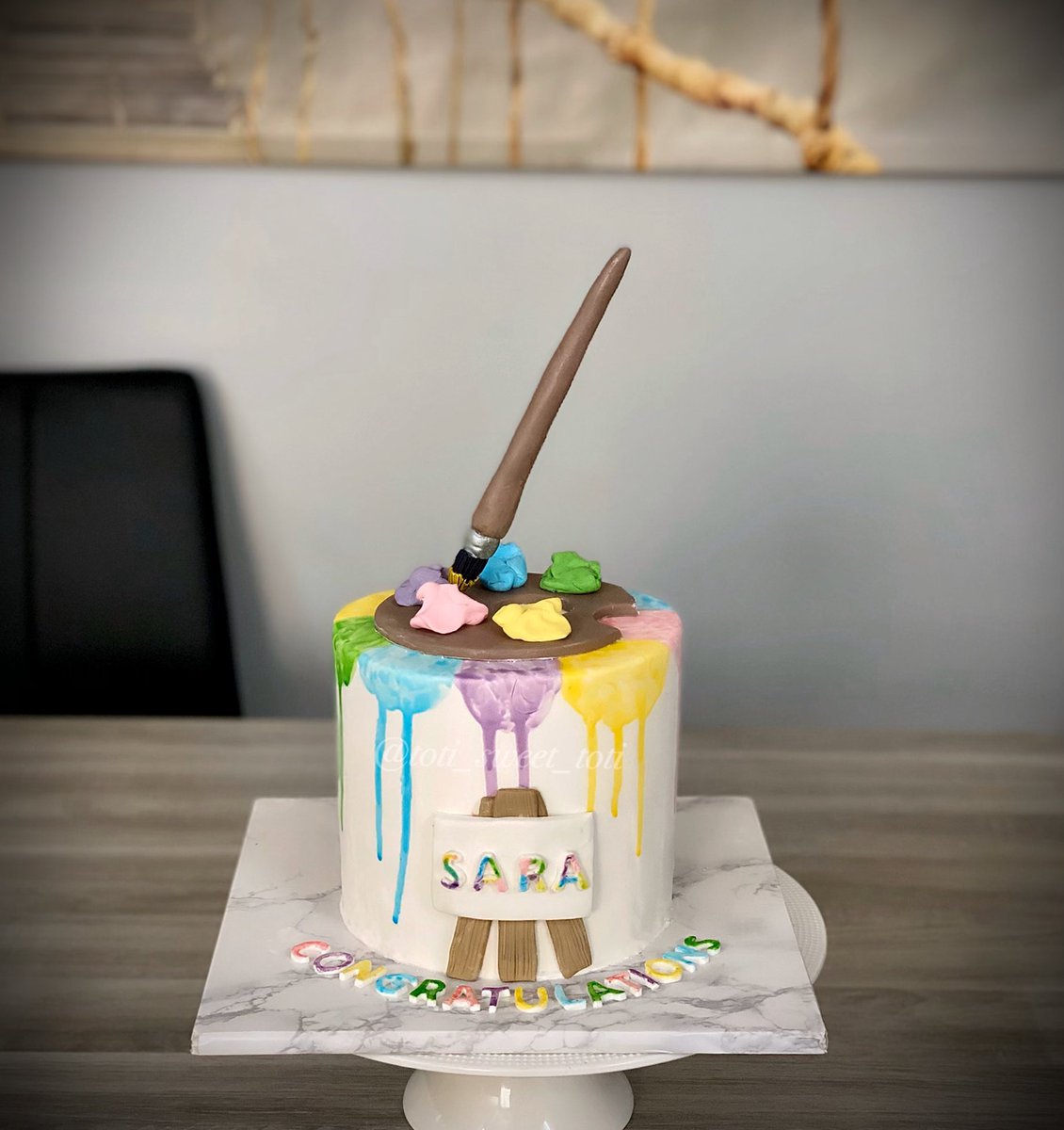 totisweettoti2's tweet photo. #كيكة_الألوان #كيكة_تخرج #colorcake #cakes #designer_cakes https://t.co/ppu62CUCel