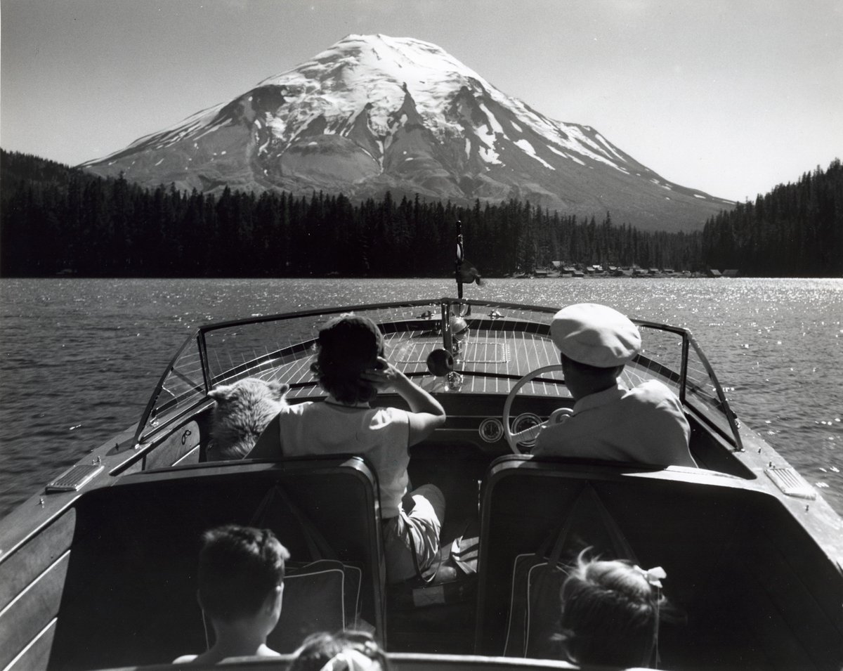 We absolutely love to see the old snow-covered conical peak of Mount St. Helens before she blew her top 40 years ago this May. #ArchivesHashtagParty #ArchivesHistoryCrush #ExploreYourArchives