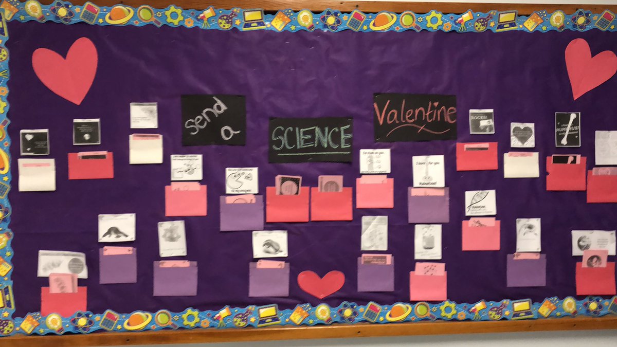 MrsH_sci's tweet photo. It’s that time of year! All next week at @hcpss_hohs, send a science valentine to your friends! (And on Wednesday, you can send special March Mammal Madness valentines to get ready for the big tournament) 😁 #2020MMM #OurHoward https://t.co/Ok4vB3F44F