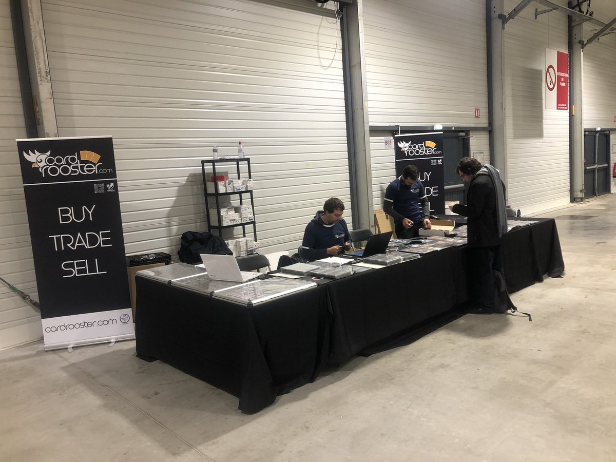 CardRooster's tweet photo. On est au #CMSeriesParis tout le week-end pour notre premier stand. N’hésitez pas à passer nous saluer ! 

Si vous avez besoin que l’on vous réserve des cartes n’hésitez pas à nous laisser un message. 😀 https://t.co/u81UB7Vt6E