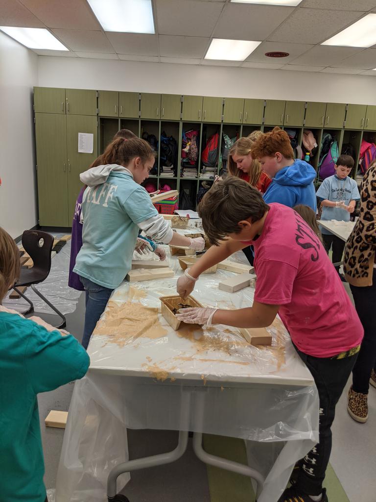 SherryHashman's tweet photo. 52 students working toward a common goal . PBL at it's best @CSAFodrea1 @magnifylearning @bcscschools https://t.co/lLyRqVDSUA