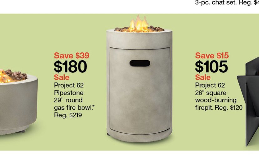 Target, how are you going to charge $180 for this? I’ve worked in the city long enough to recognize a barrel fire when I see one. #TARGET #Bourgeois #urbanlife #barrelfire #burnbarrel