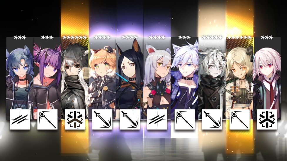 WholesomeWolfVR's tweet photo. Okay, my exluck notice me again ^^
#Arknights #gachalife #exluck https://t.co/yz6hVavrYp