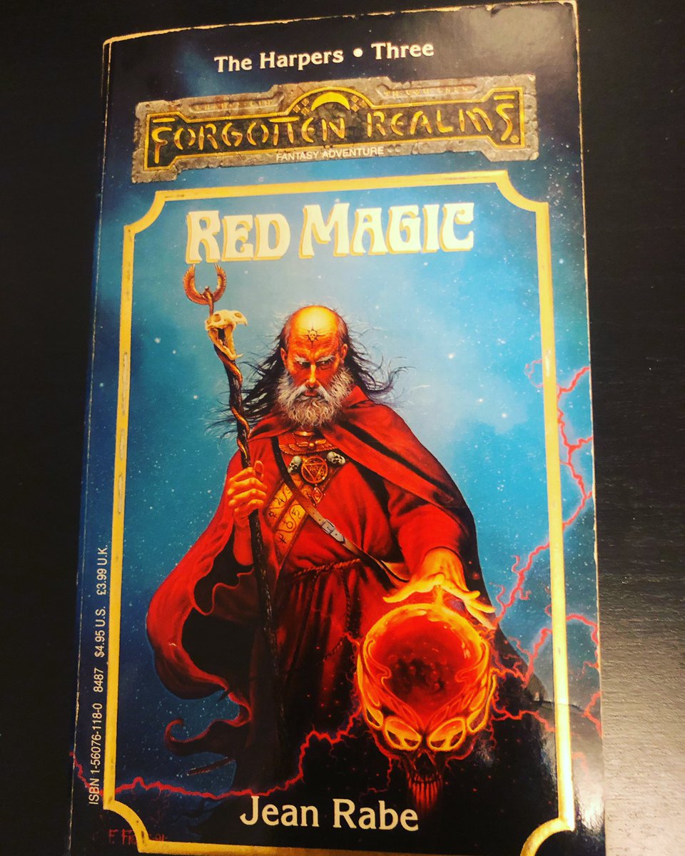 DoomVault's tweet photo. #ForgottenRealmsFriday with RED MAGIC #redwizards #dnd #tsr https://t.co/ntFVTx5qWB