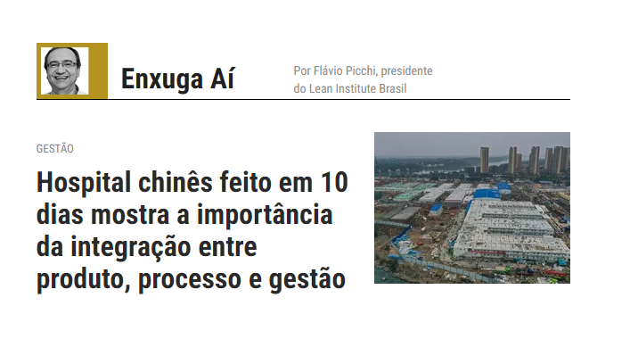 Lean_Institute's tweet photo. HOSPITAL CHINÊS FEITO EM 10 DIAS...
...mostra a importância da integração entre produto, processo e gestão: https://t.co/rLfNhujGVl
#lean #leanconstruction #leannaconstrução #coronavírus #hospitalchinês #China #leannaChina #leanBrasil #LeanInstituteBrasil #LeanSummit2020 https://t.co/a3UXeUynQK