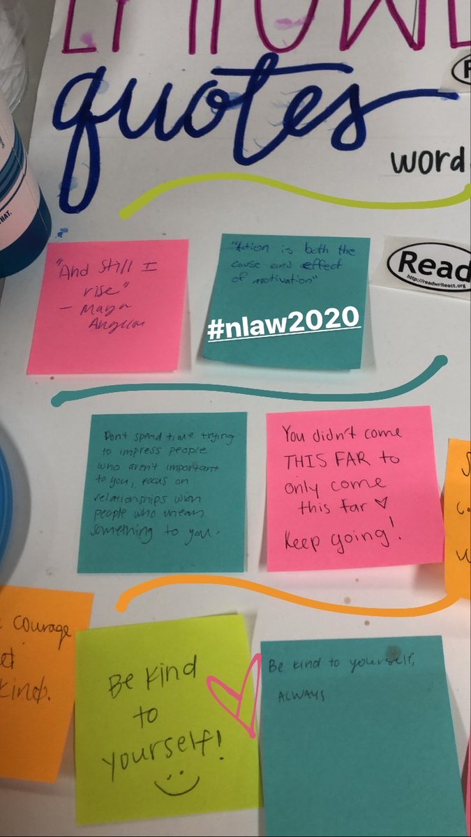 ReadWriteAct's tweet photo. Sadly our NLAW week has come to an end, but we wanted share a few pictures of how we spent the week Activating our Power. Thank you to everyone who participated in our week and we will be back with more ways to Activate your Power throughout the year! https://t.co/1vAaa8aJYK