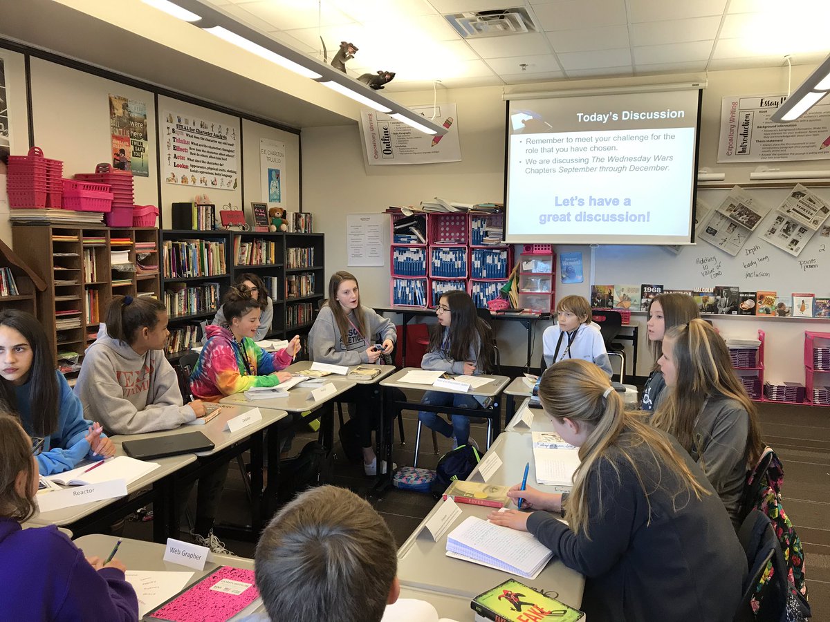 Meagan Davis (@literacymegnisd) on Twitter photo Microlabs, Socratic, and Harkness oh my! <a href="/TruettWilsonMS/">Truett Wilson Middle School</a> 7th ELA is rocking student discourse today! @MsNatalieArnold @jordanliteracy <a href="/NISDMerILee/">Meredith Lee</a> <a href="/agfolse45/">Andrea Folse</a> Microlabs, Socratic, and Harkness oh my! <a href="/TruettWilsonMS/">Truett Wilson Middle School</a> 7th ELA is rocking student discourse today! @MsNatalieArnold @jordanliteracy <a href="/NISDMerILee/">Meredith Lee</a> <a href="/agfolse45/">Andrea Folse</a>